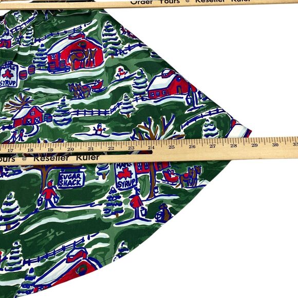 Classic Prep Girls Size L Skirt Elsa Sugar Shack Print - Picture 10 of 15